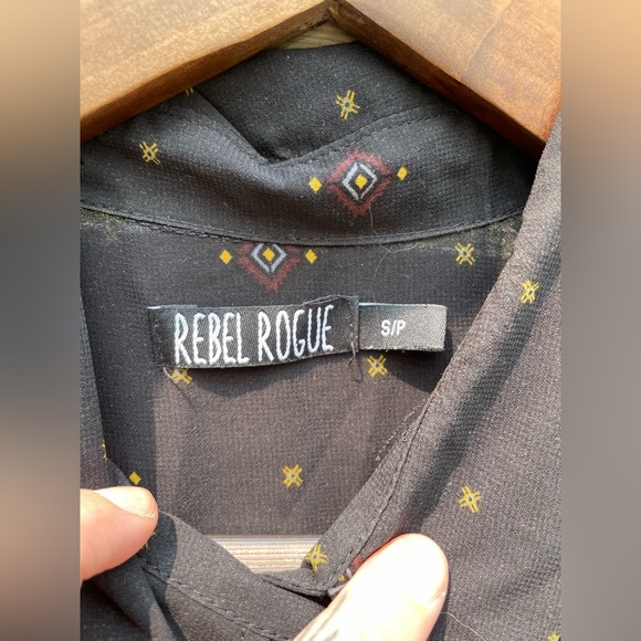 90s boho vibes maxi dress - Picture 3 of 5